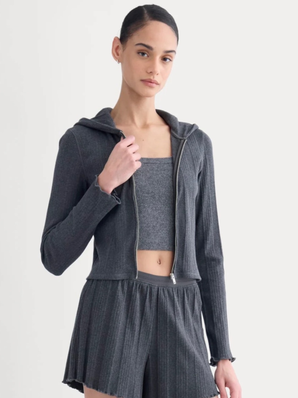 Everlane Lounge Rib Hoodie